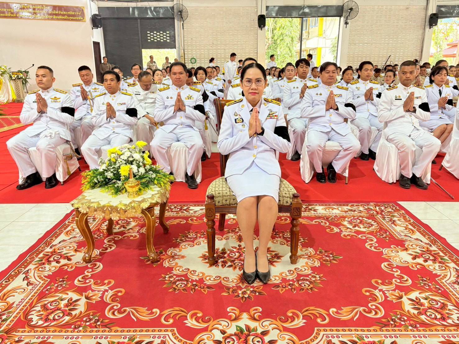สพอ.สระใคร ร่วมกิจกรรมเนื่องในวันคล้ายวันพระบรมราชสมภพพระบาทสมเด็จพระบรมชนกาธิเบศร มหาภูมิพลอดุลยเดชมหาราช บรมนาถบพิตร วันชาติ และวันพ่อแห่งชาติ 5 ธันวาคม 2568