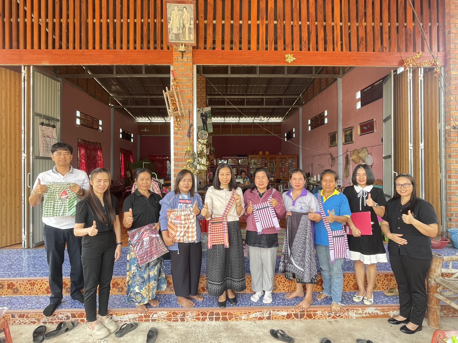 สพอ.สระใคร  ร่วมลงพื้นที่ประเมินกลั่นกรองโครงการเงินทุนหมุนเวียน