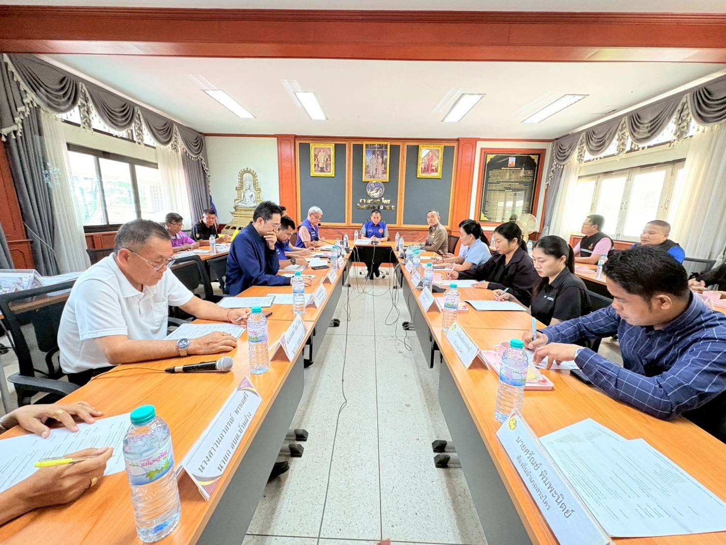 สพอ.สระใคร ร่วมประชุมศูนย์ปฏิบัติการป้องกันและปราบปรามยาเสพติดอำเภอสระใคร (ศป.ปส.อ.สระใคร)