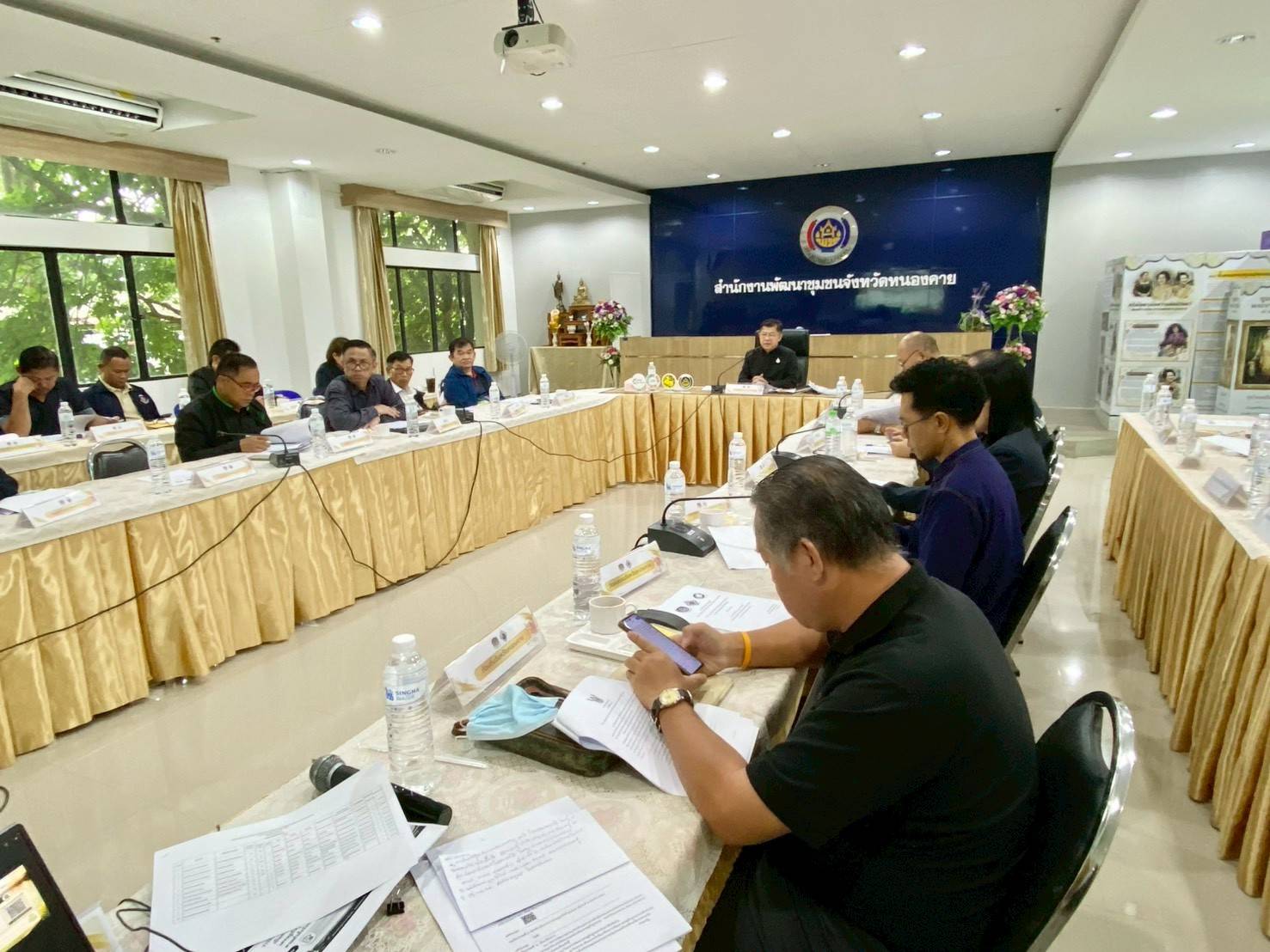 สพอ.สระใคร ร่วมคณะกรรมการประสานและขับเคลื่อนนโยบายสานพลังประชารัฐจังหวัด ครั้งที่ 3/2569