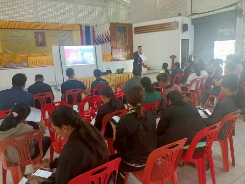 สพอ. สระใคร : ประชุมชี้แจงการดตรียมความพร้อมผู้จัดเก็บข้อมูลความจำเป็นพื้นฐาน( จปฐ.) ประจำปี 2569 